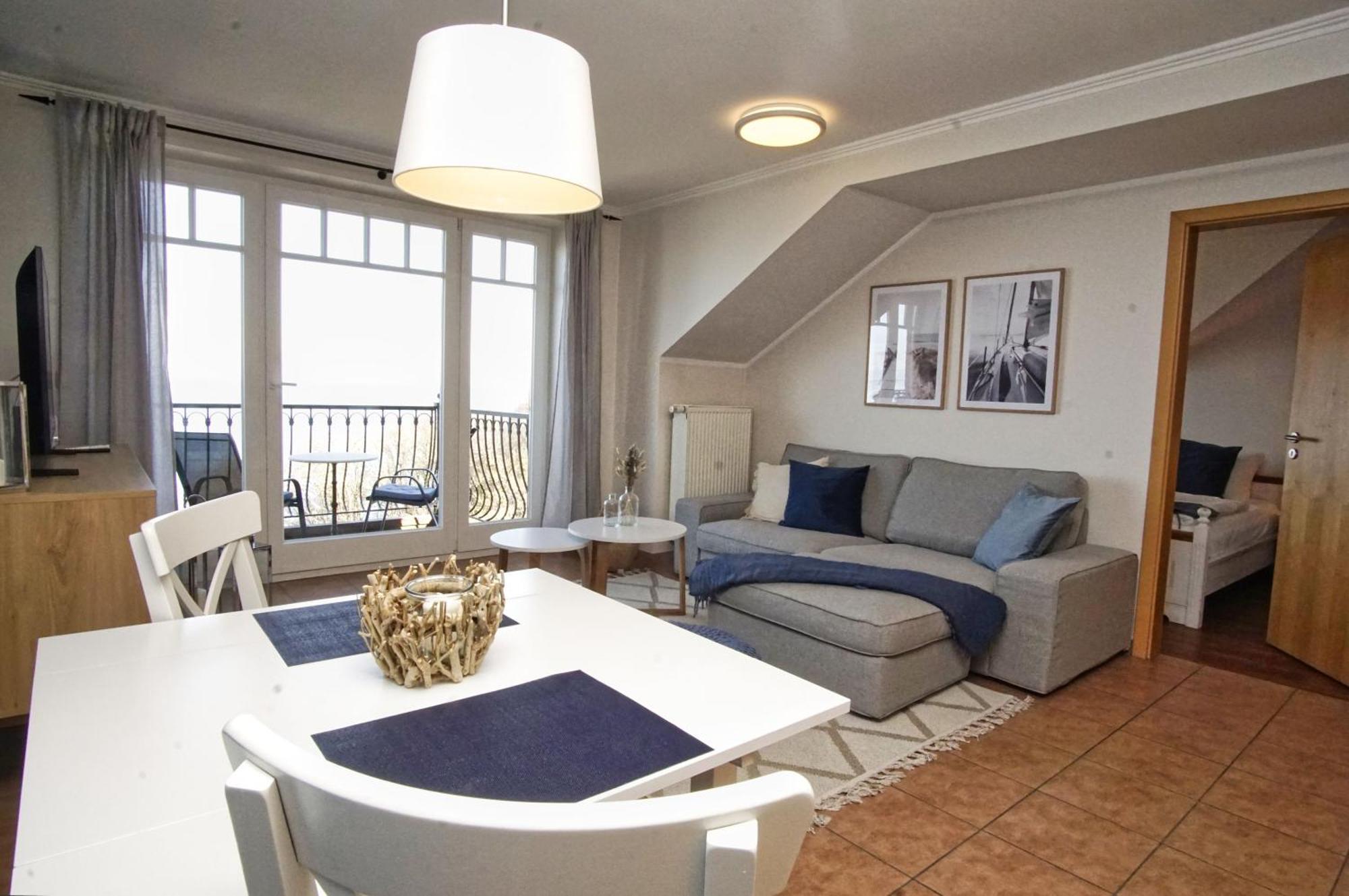 Ferienwohnung Mit Traumhaftem Meerblick - Haus Am Meer Fewo 11 Lohme Zewnętrze zdjęcie
